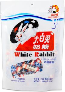 White Rabbit Candy Kaubonbons 180g | Creamy Candy Bonbons | Original aus China