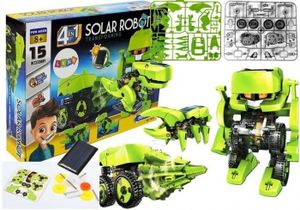 Robot Solarny 4w1 Tyranozaur Rex Owad