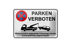 Privatparkplatz Schild Parken Verboten Achtung Spruch Lustig