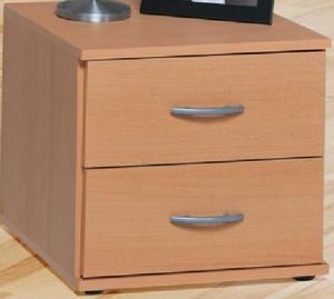 Container Beistelltisch Buche Nachtschrank - (1952)