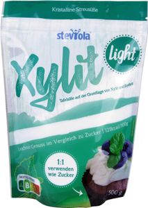 Steviola® Xylit light 500g | Zuckerersatz | zahnfreundliche Zuckeralternative | 1:1 verwenden wie Zucker | vegan