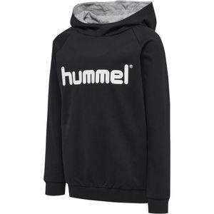 hummel GO Baumwoll Logo Hoodie Kinder black 176