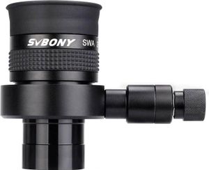 Svbony SV152 Okular 1,25 Zoll, 20mm Einstellbares Beleuchtetes Okular Einzelnes Fadenkreuz 70 Grad Ultraweitwinkel Okular für Astrofotografie