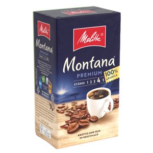 MELITTA Filterkaffee Montana Premium gemahlener Röstkaffee 500g kräftig