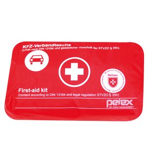 PETEX Erste Hilfe Verbandtasche nach DIN 13164 rot