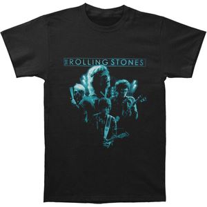 The Rolling Stones - T-Shirt für Herren/Damen Unisex RO636 (L) (Schwarz)