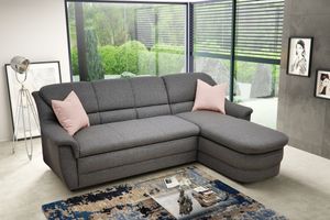 DOMO Collection Polsterecke LALE FK Ecksofa, Couch in L-Form, Longchair rechts, Federkern