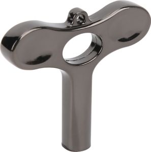 TShape Drum Tuning Key mit 5.5mm Innendurchmesser Instrumentenzubehör für Einstellschrauben (Schwarz) (Schwarz)