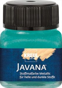 Kreul Javana Stoffmalfarbe Metallic silber 20 ml