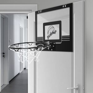Iropro Mini Basketballkorb Kinder Indoor Basketballkörbe Basketball Backboard mit Ball und Nylonnetz fürs Zimmer