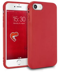 Hülle TPU Schutzhülle Für Apple iPhone 7 / 8 / SE (2020) Handyhülle in Rot