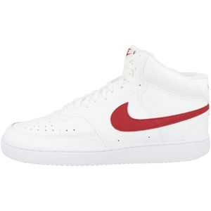 Nike Court Vision Mid White/University Red 45