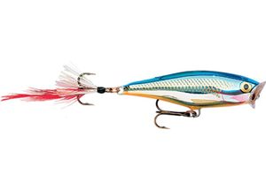 Rapala Skitter Pop Silver Blue 7 cm 7 g Wobler