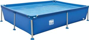 Wehnke - Happy People 77516 - Stahlrahmen / Frame Pool rechteckig 228x159x42 cm, blau - ohne Pumpe