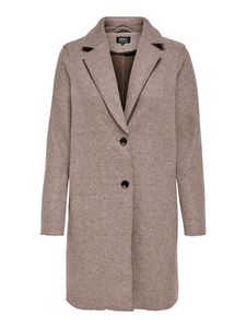 Klasyczny płaszcz damski Elegancki płaszcz ONLCARRIE Sweter Coat. | XS