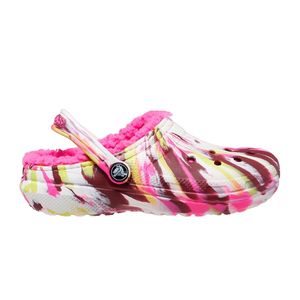 Klapki dziecięce Crocs Classic Lined Marbled ocieplane 28,5