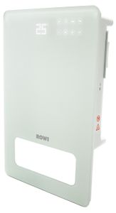 ROWI Bad-Schnellheizer 2000 W, mit Display und Glasfront - HBS 2000/3/1 D