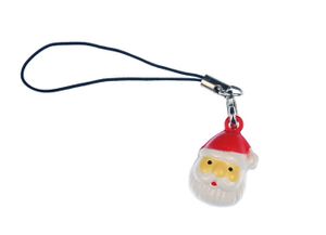 Weihnachtsmann Kopf Handyanhänger Miniblings Handyschmuck Santa Weihnachten