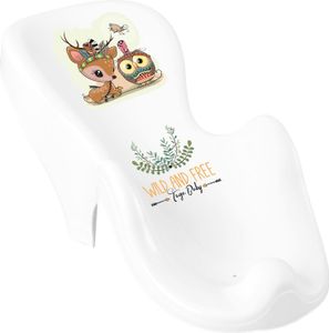 Tega Baby Rutschfester Badewannensitz Wild West Weiß-Hirsch