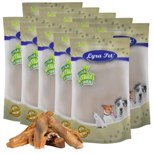 10 kg Lyra Pet® Rinderkopfhaut goldbraun, dunkel