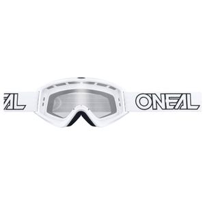 O'NEAL Motocross Brille B-Zero Goggle , Weiß