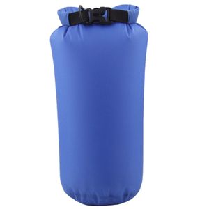 15L Wasserfester Packsack Seesack Wasserdichte Trockentasche Kajak Kanu Dry Bag Blau