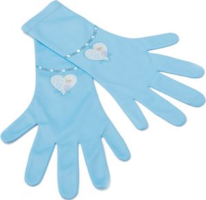 Die Eiskönigin Mädchen-Handschuhe Elsa-Handschuhe hellblau