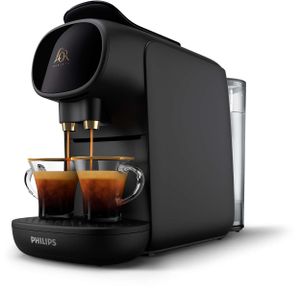 Philips L'Or Barista Kapsel Kaffee Maschine, einstellbare Kaffeemenge, Schwarz (LM9012/60)