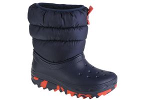 Crocs Classic Neo Puff Boot Kids 207684-410, Schneestiefel, für Jungen, Dunkelblau, Größe: 28/29