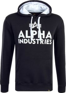 Alpha Hoody Foam Print Black White