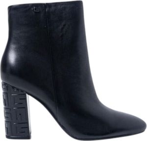Guess Schwarze Stiefel mit gedruckter Ferse – 36