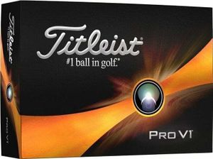 Titleist Pro V1 Golfbälle 12 Stück Weiß