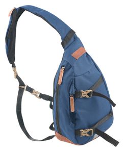 Crossover Shoulder Body Bag Bowatex Schultertasche Blau 30cm