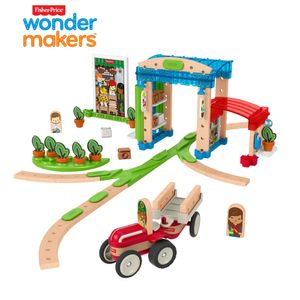 Fisher-Price Wunder Werker Kleine Stadt, Baukasten, Konstruktions-Spielzeug