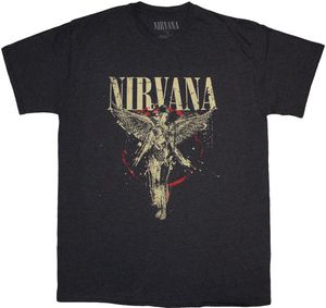 Nirvana - Tričko "In Utero" pro muže/dámy Uni RO12513 (L) (Grey) Nirvana - Tričko "In Utero" pro muže/dámy Uni RO12513 (L) (Grey)