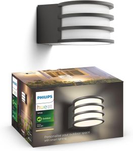 Philips Hue White Ambiance Lucca - Wandleuchte, anthrazit