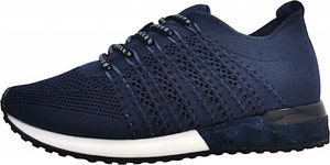 La Strada q Damenschuhe Schnürschuhe Sportive Schnürer Blau Freizeit, Schuhgröße:38 EU
