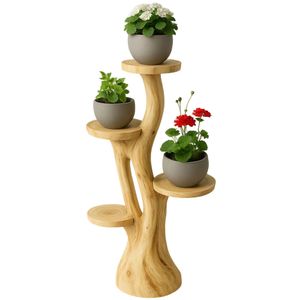 Blumenständer mit 4 Ablagen Blumenpodest Pflanzenständer Pflanzentreppe Blumen Blumenständer mit 4 Ablagen Blumenpodest Pflanzenständer Pflanzentreppe Blumen