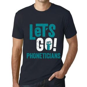 Herren Grafik T-Shirt Los geht's Phonetiker – Let's Go Phoneticians – Öko-Verantwortlich Vintage Jahrgang Kurzarm Lustige Druck Geburtstag Geschenk