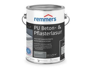 Remmers PolyurethanBeton- & Pflasterlasur anthrazit 2,5 l, Beton- und Bodenfarbe