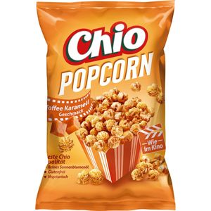 Chio Ready Made Popcorn Toffee Karamell glutenfrei vegan 120g