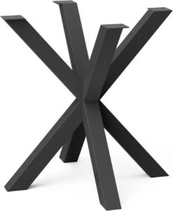 KOVOVÁ NOHA K STOLU PAVÚK LOFT 45 cm, Konferenčný stolík industrial