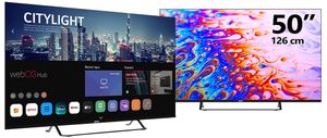 Rahmenloser 50" UHD Smart TV JTCS50U39501FLW, webOS, Triple Tuner