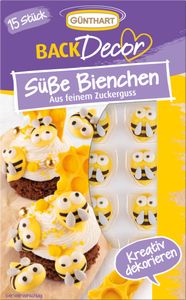 BackDecor 15 süße Bienchen aus Zucker BackDecor 15 süße Bienchen aus Zucker