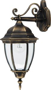Rabalux Toronto Außen Wandleuchte 1x E27 gold antik hängend