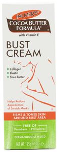 Palmer's Cocoa Butter Formula Bust Cream with Vitamin E, Shea Butter, Collagen and Elastin 125g