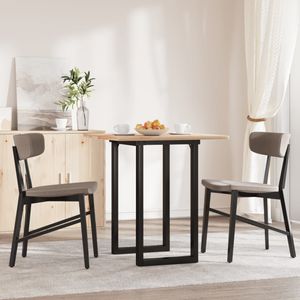 Schlichtes Esstisch-Gestell in O-Form 60x40x73 cm Gusseisen Tischbeine Möbel5894893