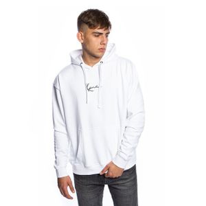 Bluza męska Karl Kani Small Signature Hoodie biała - M