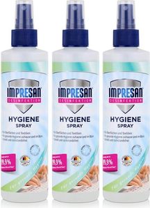 3x Impresan Desinfektions Hygiene Spray 250 ml