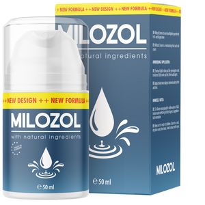 Milozol Creme | Für gepflegte Füße & Nägel | Einfache Anwendung | 50ml Inhalt